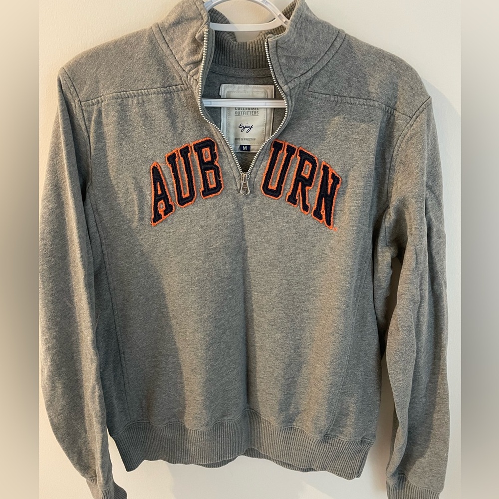 Auburn Zip Up SweatShirt